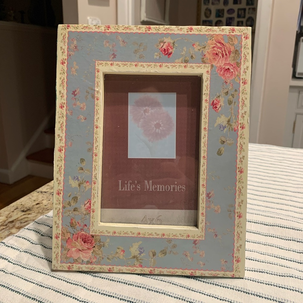 Shabby Chic Design Floral Picture Frame